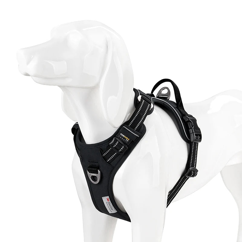 TRUE LOVE Pet Harness No Pull Nylon Reflective Dog Harness Adjustable Comfortable Control Step-in Brilliant Truelove TLH5654 Quick Pick Grocers