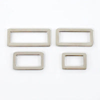 5/10Pcs 20-50mm Metal Ring Buckles for Bag Strap Tri Glide Slider Clasp Webbing Dog Belt Adjuster Hooks DIY Hardware Accessories Quick Pick Grocers