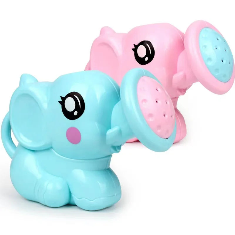 Bath Toy Plastic Kettle Bath Shower Tool Baby Bathroom Toy Elephant Watering Pot Bath Toy for Children Summer Bath Sprinkler Quick Pick Grocers
