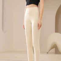Women's Thermal Winter Tights Fleece Lined Sheer Velvet Pantyhose Thick Warm Leggings with Plush Inner Layer Quick Pick Grocers