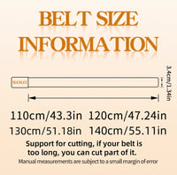 Men's Leather Belts Fashion Automatic Buckle Cowskin Male Belts Luxury Designer Black Brown 3.5cm Quick Pick Grocers