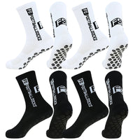 Football Socks Non Slip Grip for Men Women Basketball Baseball Soccer Cycling Running Hiking Tennis Skateboard Exercise Quick Pick Grocers