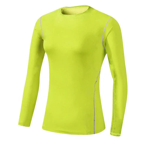 Base Layer Fitness Sport Shirt Quick Dry Women long Sleeves Top Gym jogging lady T-shirt Train Workout Clothing White Yoga Shirt Quick Pick Grocers