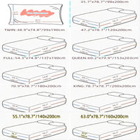 Kuup Safe Waterproof Mattress Protector, Soft Comfortable Breathable Solid Color Bedding Mattress Cover Fitted, No Pillowcases Quick Pick Grocers