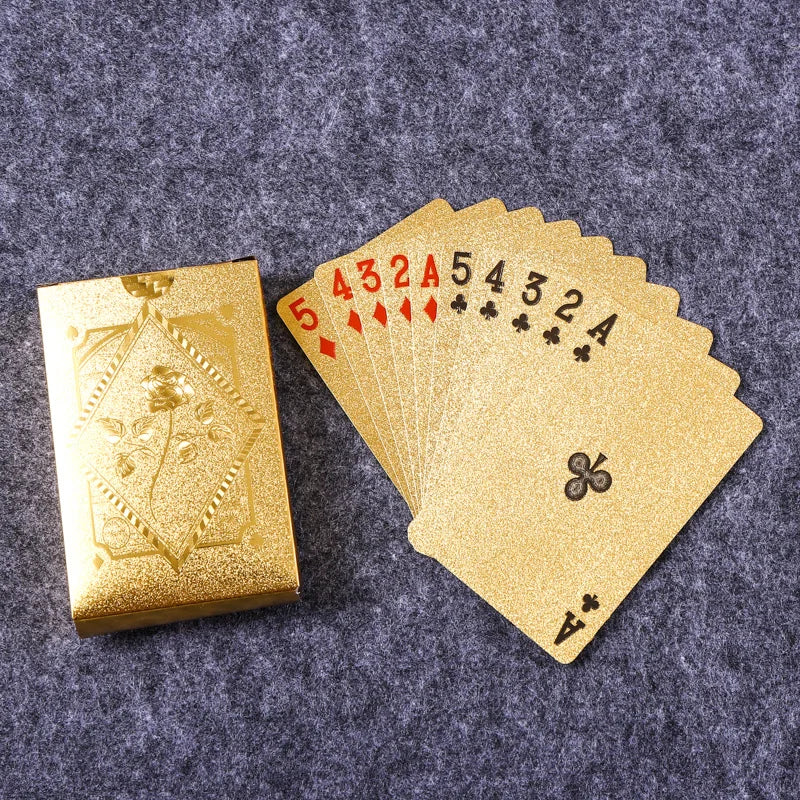 Multiple styles Color Playing Card Game Card Group Waterproof Poker Suit Magic Dmagic Package Board Game Gift Collection Econic Blanks