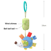 Soft Infant Crib Bed Stroller Mobile Hanging Rattle Baby Educational Toys Brain Developmental Hand Grip Cute Stuffed Animal Toys Purest Peak