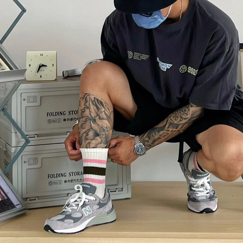 Casual socks man Man work socks Men's socks Cotton man socks  Running socks  Crew Socks Couple socks Women's socks Quick Pick Grocers
