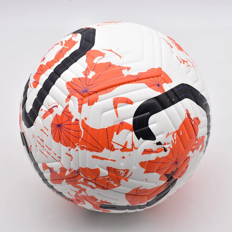 Soccer Balls Standard Size 5 Machine-Stitched Ball PU Material Sports League Outdoor Match Football Training Ball Futbol Voetbal Quick Pick Grocers