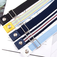 Elastic Belt Without Buckle Canvas Women Buckle Free Belt Ladies Jeans Pants Waist Lazy Belt Stretch No Buckle Invisible Belt Quick Pick Grocers