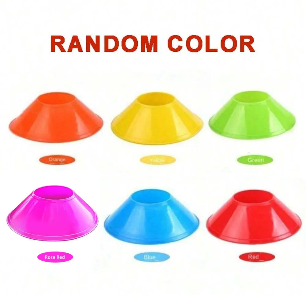 10/20/30pcs soccer Training Sign Dish Pressure Resistant Cones Marker Discs Bucket Outdoor Basketball Football Training Sports Quick Pick Grocers