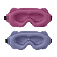 3D Sleeping Mask Block Out Light Sleep Mask For Eyes Soft Sleeping Aid Eye Mask for Travel Eyeshade Night Breathable Slaapmasker Quick Pick Grocers
