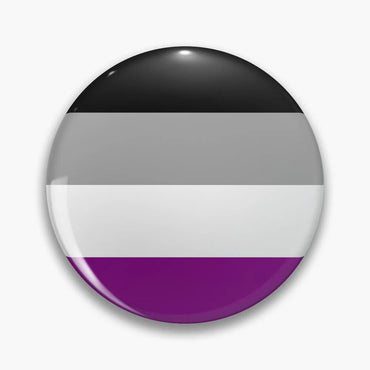 LGBT Rainbow Flag Button Pins Gay Lesbian Bisexual Trans Pansexual Symbol Tinplate Brooches Lapel Badges Backpack Jewelry 44mm Quick Pick Grocers