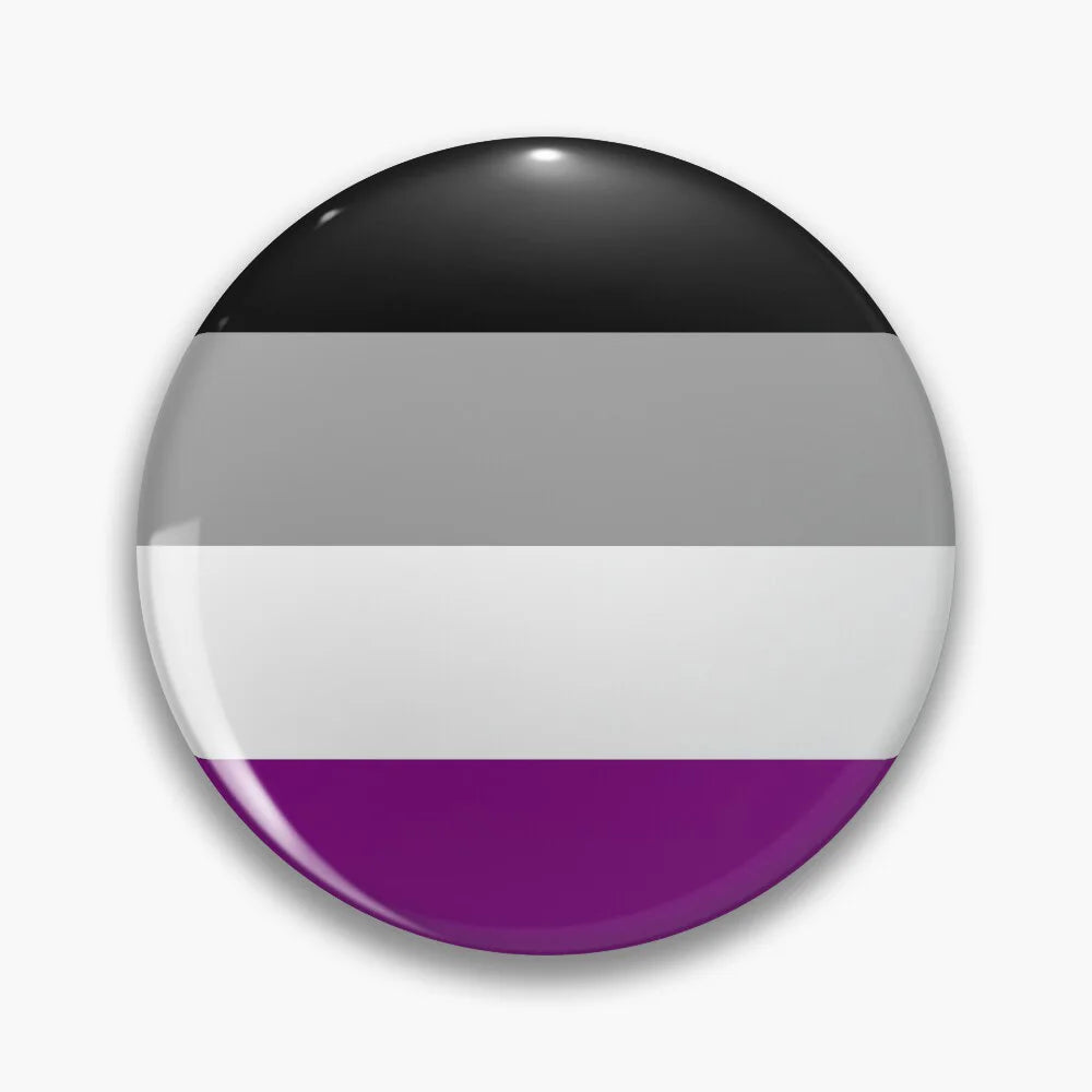 LGBT Rainbow Flag Button Pins Gay Lesbian Bisexual Trans Pansexual Symbol Tinplate Brooches Lapel Badges Backpack Jewelry 44mm Quick Pick Grocers