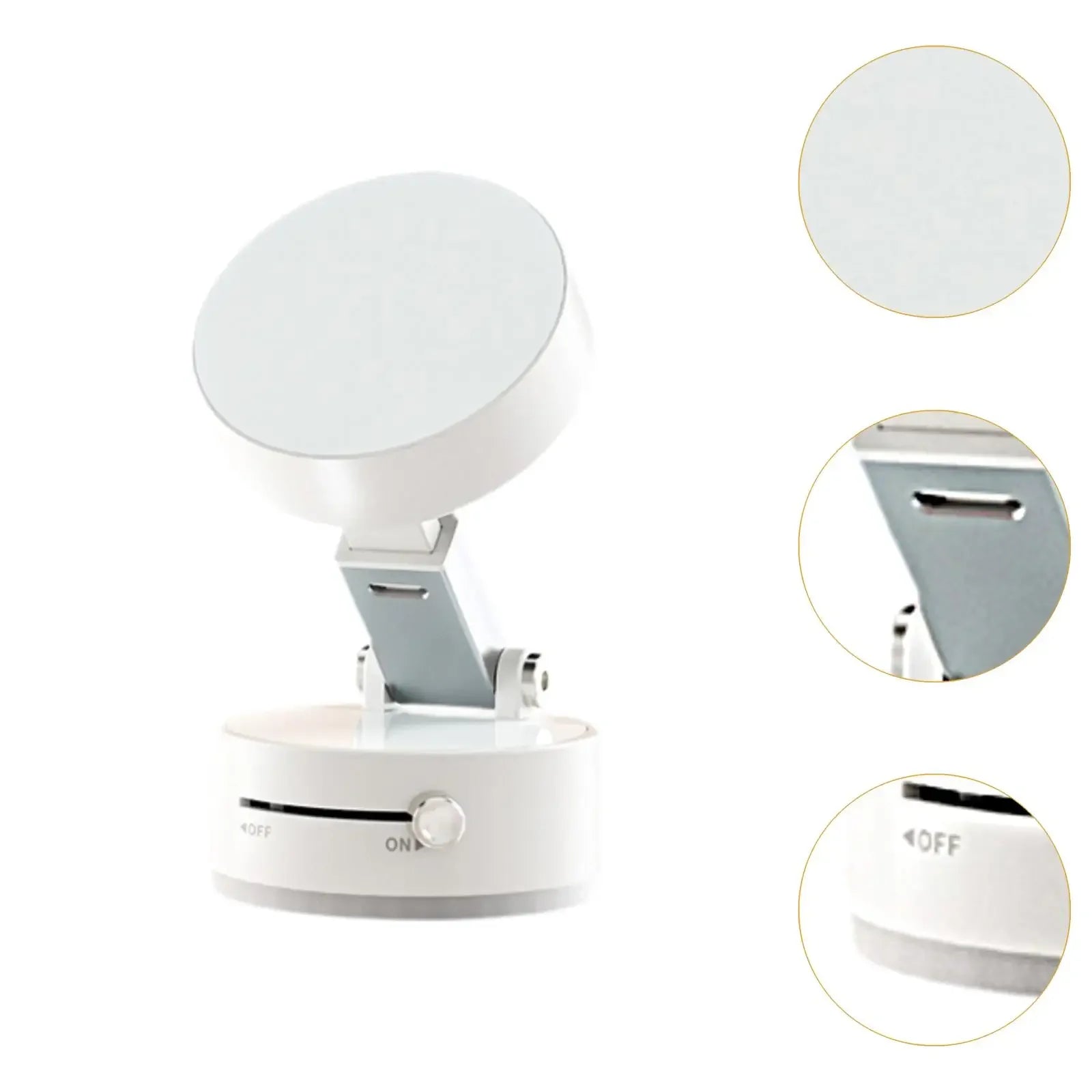 Professional Car Phone Holder with Strong Vacuum Suction Simple Install Adjustable Angle Phone Stand Mount for Vehicle
