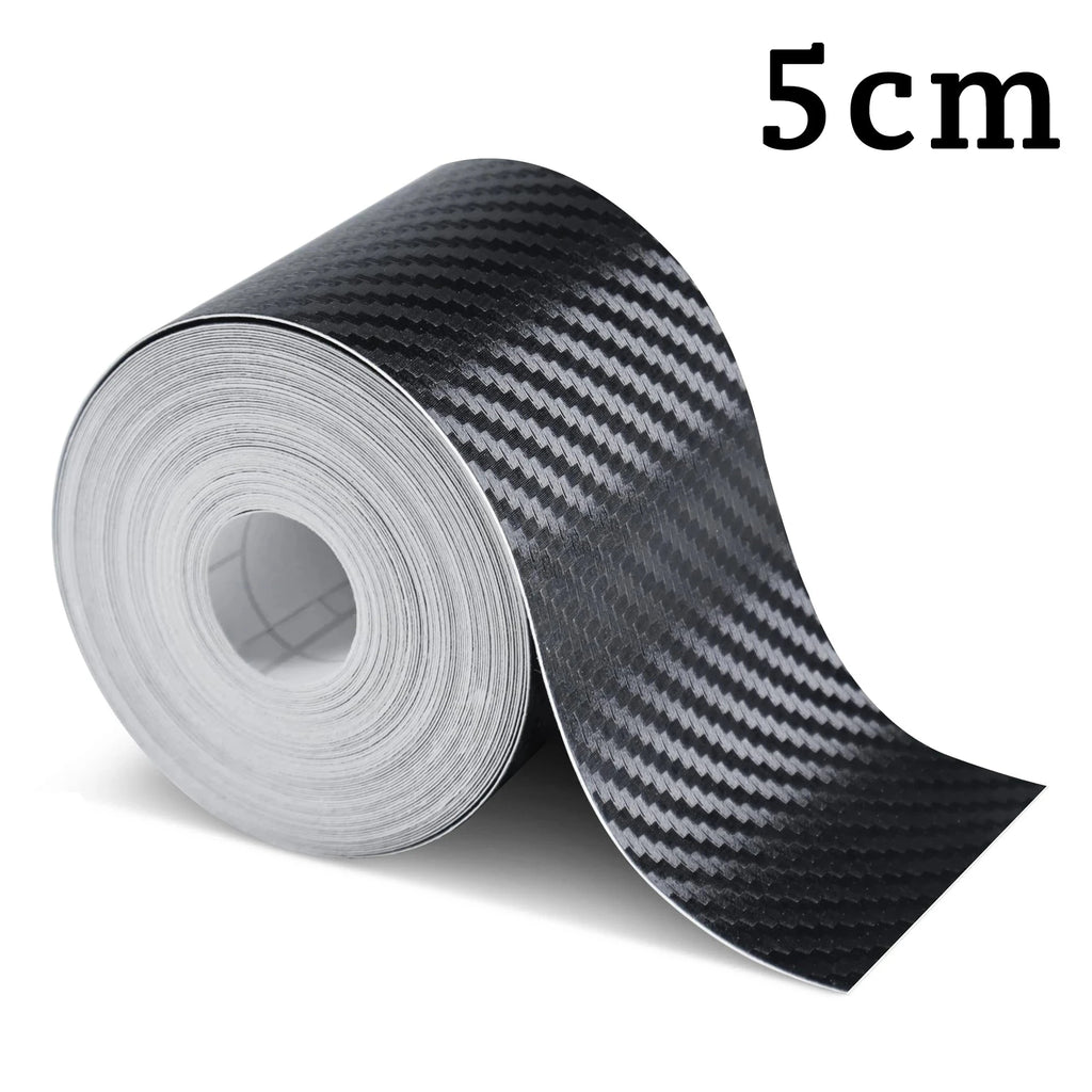 1–10M Nano Carbon Fiber Car 3D Tape Sticker – Door Edge, Mirror Protector Strip, Waterproof DIY Adhesive Protective Film Econic Blanks