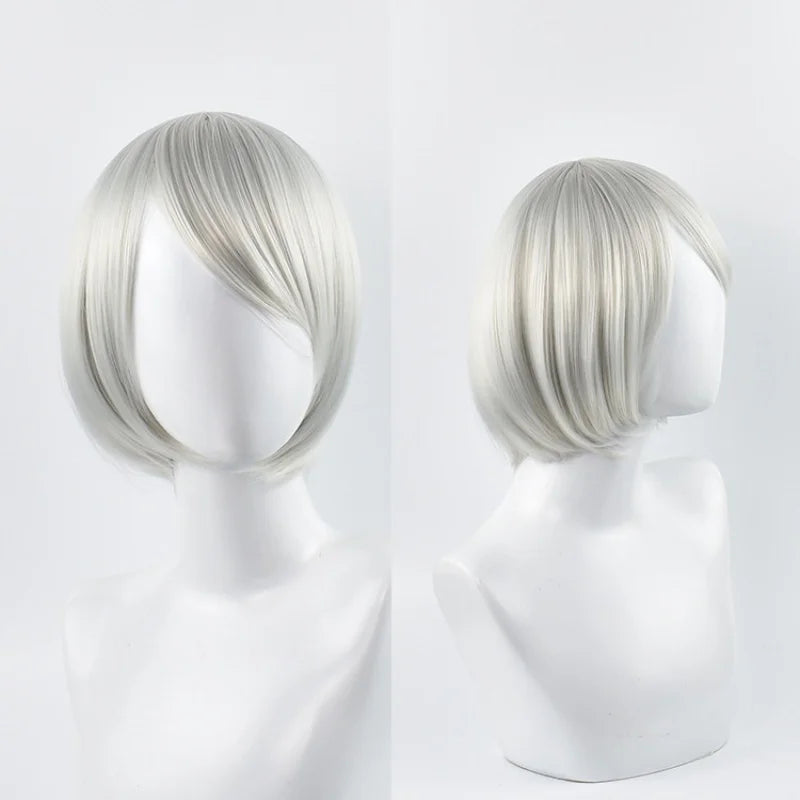 Anime Nier Automata Cosplay 9S Yorha 2B Cosplay Suit Male Women Outfit Wig Disguise Costume Plus Size Fancy Party Black Dress Quick Pick Grocers