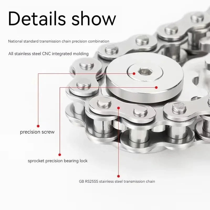 Metal Fidget Spinner Office Desk Toy Stress Relief Gears Hand Spinner for Adults desk decoration home decor Relieve stress relax Quick Pick Grocers