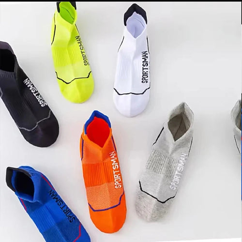 10 Pairs High Quality Socks Men's Summer Man Short Socks Breathable Ankle Socks Cotton Sports Socks Black Thin Cut Run Men Socks Quick Pick Grocers