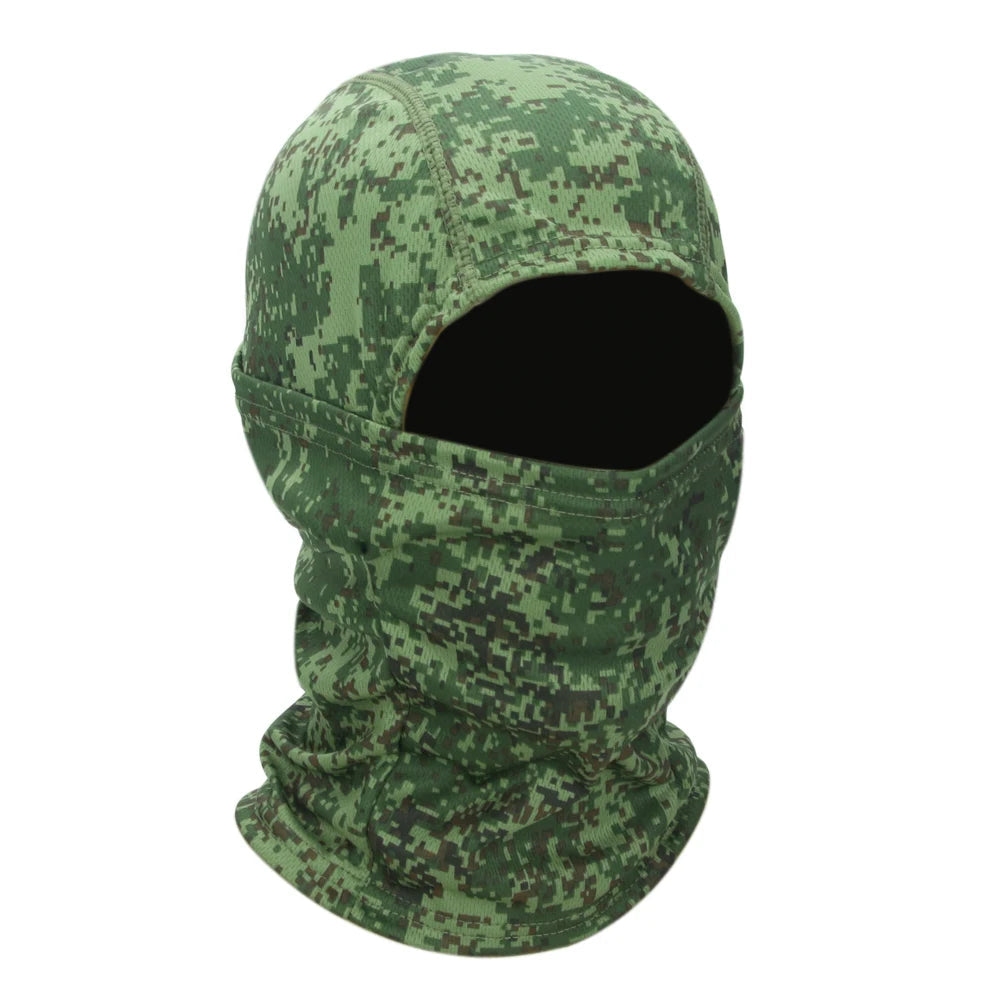 Camouflage Balaclava Hat Cycling Full Face Mask Outdoor Sports Hunting Hiking Ski Mask motorcycle Helmet Inner Cap Econic Blanks