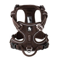 TRUE LOVE Pet Harness No Pull Nylon Reflective Dog Harness Adjustable Comfortable Control Step-in Brilliant Truelove TLH5654 Quick Pick Grocers