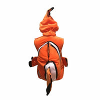 Toddler Clown Fish Role Play Costume Cute Baby Adventure Holiday Performance Costume Halloween Party Dress Up Hooded Set Quick Pick Grocers