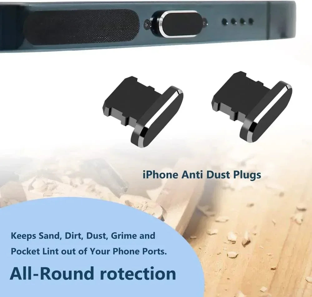 Mobile Phone Speaker Charging Port Cleaning Set Dust Plug for iPhone 16 15 14 Earphones Clean Kit Brush for Samsung Xiaomi Quick Pick Grocers