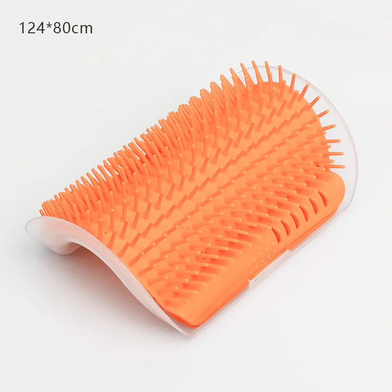 Cat Massage Tool Pet Hair Removal Massage Comb Wall Corner Self Cleaning Rubbing Brush Cats Toys Pet Beauty Supplies Econic Blanks