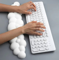 Mouse pad with wrist rest keyboard cloud anti-slip desktop office gamer mouse wrist rest Ergonomic keyboard mouse pad wrist rest Quick Pick Grocers