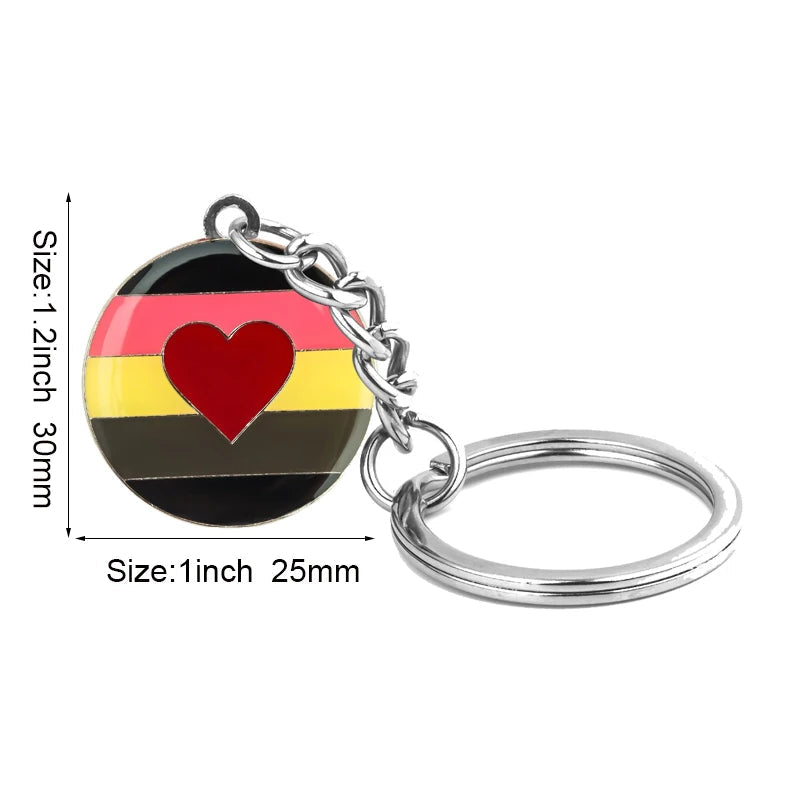 Progress Transgender Rainbow Pansexual pride Genderqueer pride Asexual Metal Key Ring Key Chain For Women Jewelry Quick Pick Grocers