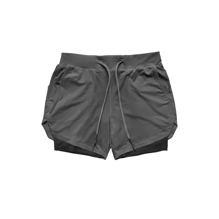 Camo Running Shorts Men Gym Sports Shorts 2 In 1 Quick Dry Workout Training Gym Fitness Jogging Short Pants Summer Men Shorts Econic Blanks