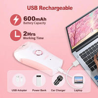 VGR Hair Remover Professional Epilator Electric Leg Body Rechargeable Underarms Portable Two Speeds Epilator for Women V-705 Quick Pick Grocers
