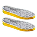 4D Cloud Technology PU Sole Sports Insoles For Shoes Soft Breathable Shock Absorption Cushion Running Orthopedic Care Insoles Quick Pick Grocers