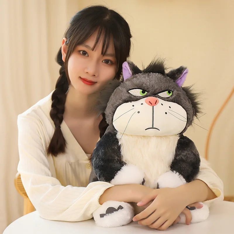 Japanese Funny Lucifer Cat Doll Plush Toy Doll Lucifer Bad Cat Pillow Carol Cat Plush Toy Birthday Gift Girl Econic Blanks