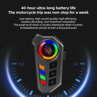 Wireless Bluetooth 5.4 Helmet Headset Hands-Free Call Motorcycle Earphone Waterproof MP3 Music Player Speaker Kit for Moto Quick Pick Grocers