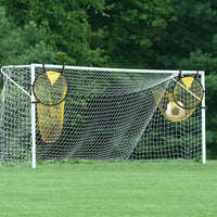 1/2 Pcs Portable Soccer Goal Target Nets, Corner Training Equipment for Football Backyard Practice & Outdoor Throwing Quick Pick Grocers