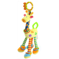 Soft Infant Crib Bed Stroller Mobile Hanging Rattle Baby Educational Toys Brain Developmental Hand Grip Cute Stuffed Animal Toys Purest Peak