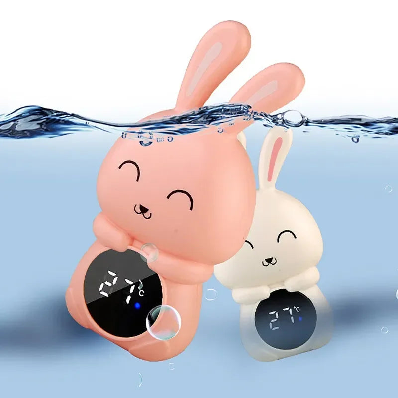 Baby Bath Temperature Meter Floating Digital Water Baby Bath Temperature Meter LED Display Temperature Tester Safety Cartoon Purest Peak