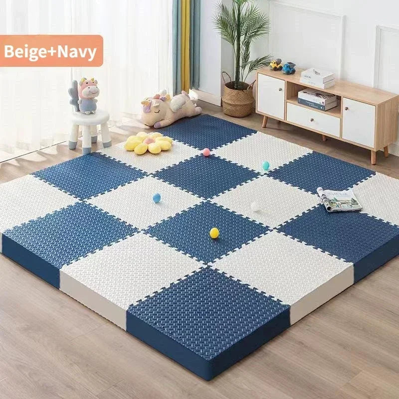 16pcs 30*30cm Puzzle Mat For Children Thick Baby Play Mat Kids Carpet Mats EVA Foam Rug Children Room Activities Mat For Baby Quick Pick Grocers