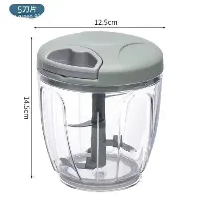 Home Kitchen Manual Ginger Grinder Garlic Mud Splasher Multifunctional Vegetable Cutter Handheld Meat Grinder Modern Minimalist Econic Blanks