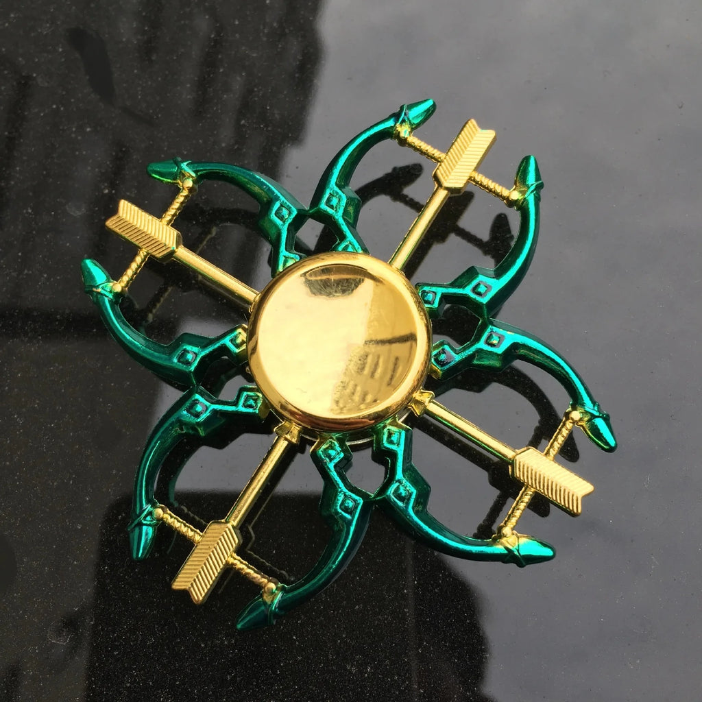 Creativity Hand Spinner Gun Zinc Alloy Metal Fidget King of Glory Weapon Series Kids Stress Relief Funny Toys Econic Blanks