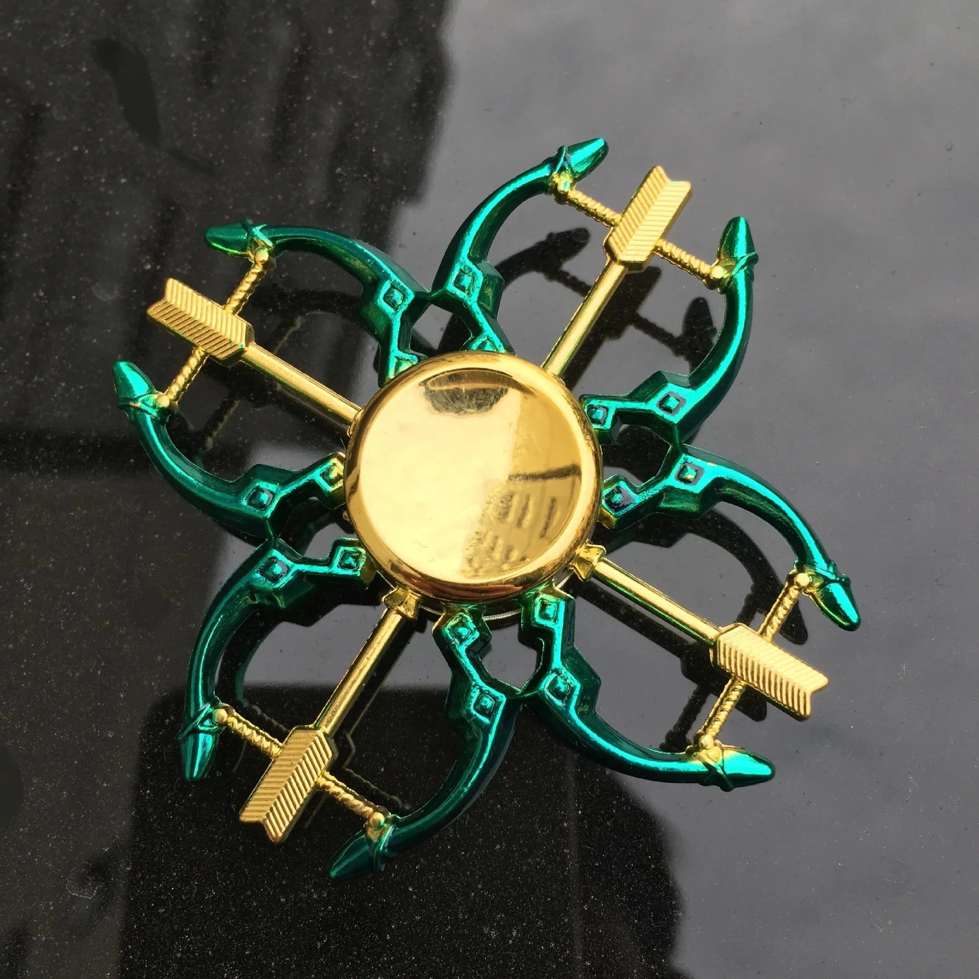 Creativity Hand Spinner Gun Zinc Alloy Metal Fidget King of Glory Weapon Series Kids Stress Relief Funny Toys Econic Blanks