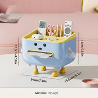 1pc Multifunctional Desktop Storage Box, Cosmetic Organisation Shelf Countertop Storage and Display Box (with Sticker) Quick Pick Grocers