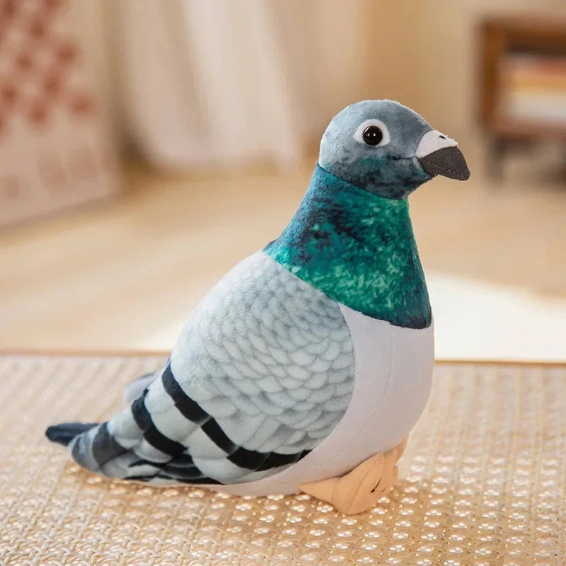 Simulation Pigeon Plush Toy Cartoon Birds Peace Dove Doll Doll Children Doll Gift Wholesale Econic Blanks
