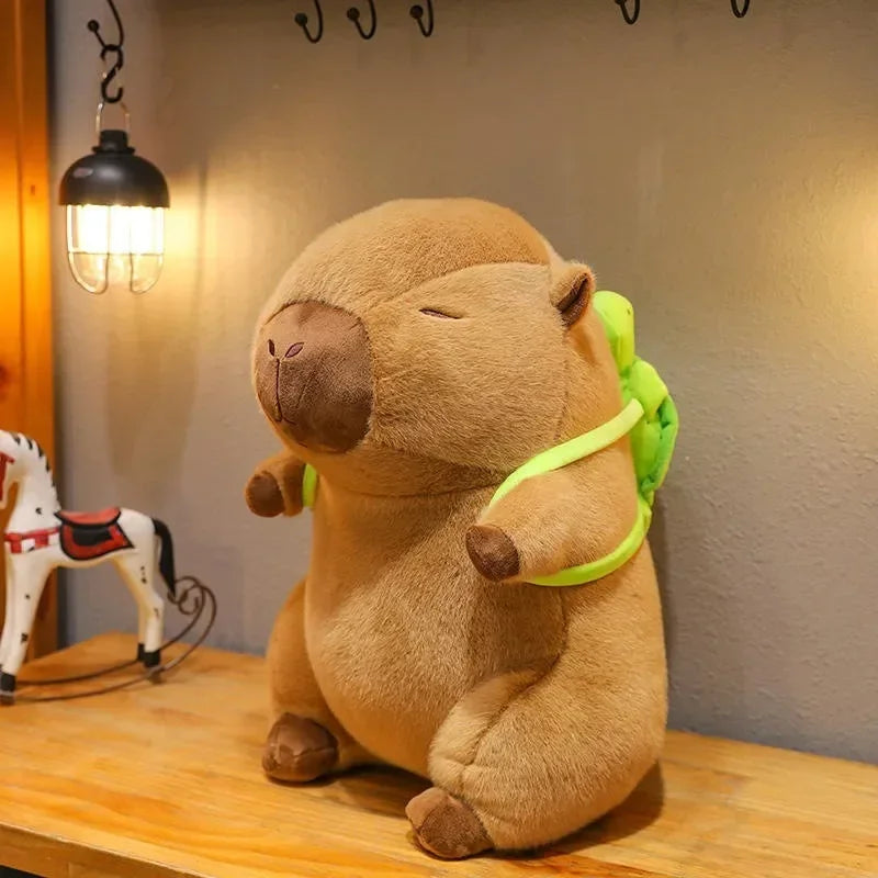 12-32cm Capybara Plush Simulation Capibara Anime Fluffty Toy Cute Doll Stuffed Animals Soft Doll Plush Children Christmas Gift Econic Blanks