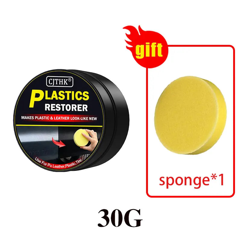 Car Plastic Restorer Back To Black Gloss Car Cleaning Products Plastic Leather Restore Auto Polish And Repair Coating Renovator Quick Pick Grocers