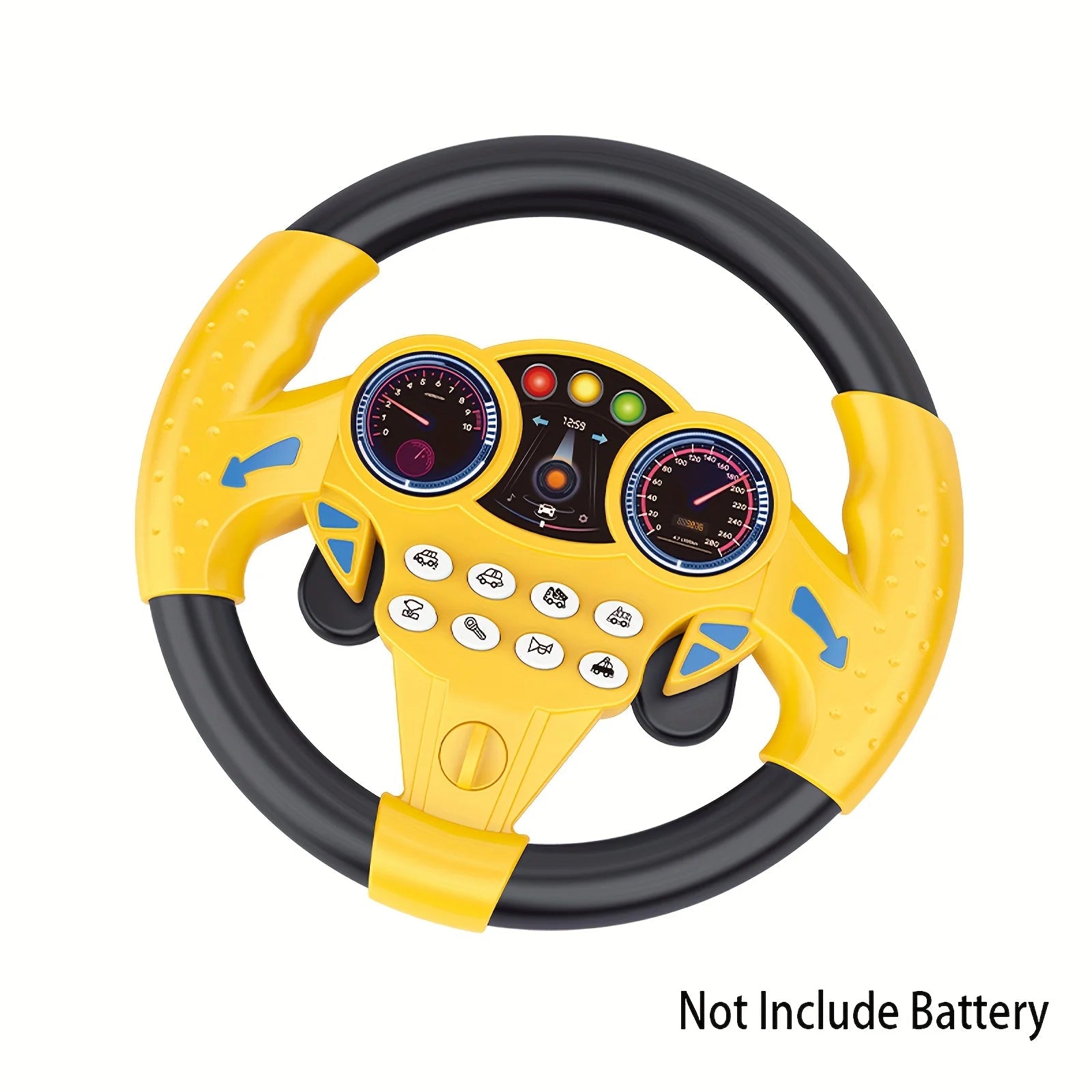1PC Car Steering Toys Steering Wheel Toy Creative Children's Education Toy Easter New Year's Day Spring Festival Gift Quick Pick Grocers