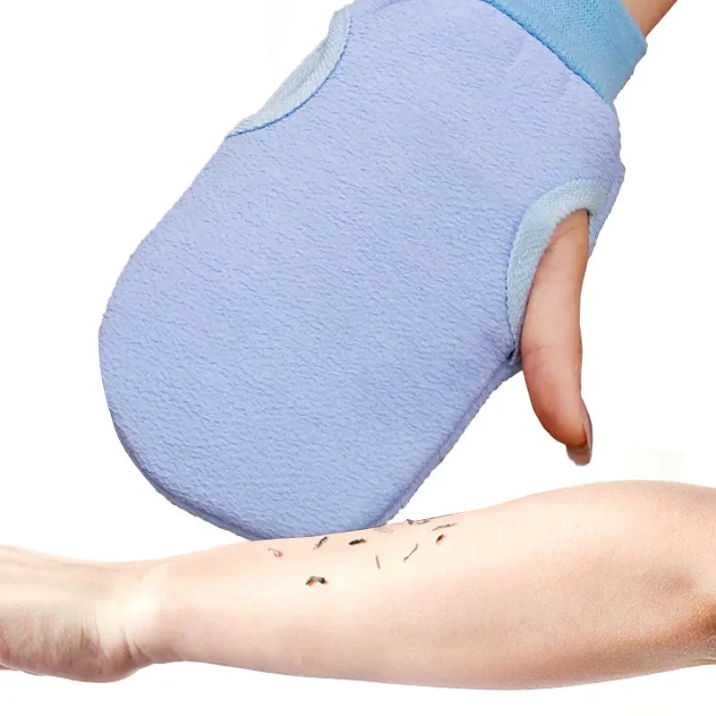 1PC Scrub Exfoliating Gloves For Shower Cleaning Scrub Mitt Rub Dead Skin Body Brush Towel SPA Foam Body Massage Quick Pick Grocers