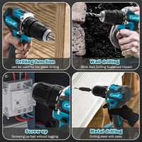 Makita Original DDF487 Cordless Driver Drill 18V Brushless Electric Impact Screwdriver Rechargeable Power Tool (ony tool) Quick Pick Grocers