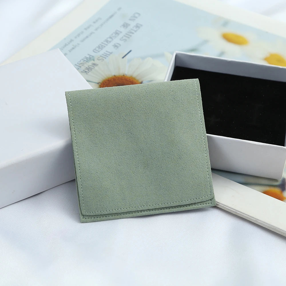 5pcs Velvet Jewelry Gift Bags Microfiber Jewellry Rings Earrings Necklace Organizer Packaging Pouch Wedding Favors Candy Bag Purest Peak