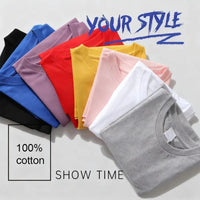 2025 New Trend Woman Cotton T-shirt Spring Summer Daily Casual Fashion O-neck Short Sleeve Top Female Home Outdoor Comfort Tees Quick Pick Grocers